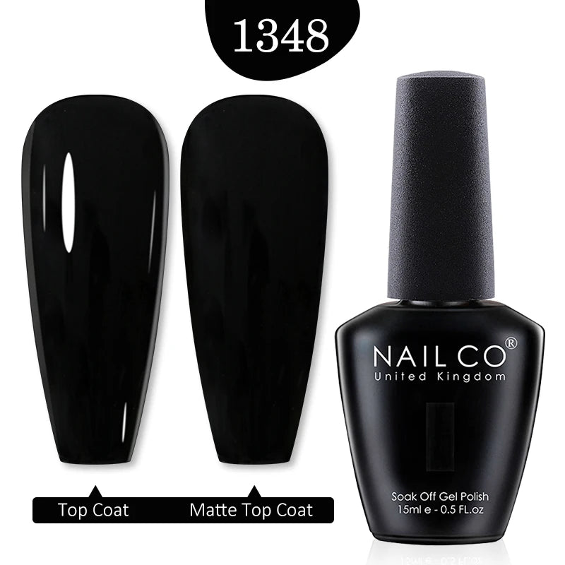 NAILCO 15ml Nail Gel Polish Red Pink Nude Soak off UV LED Long Lasting Eco-Friendly Professional Nail Beauty Salon Lacquer Varnish - She Vibess By C2P