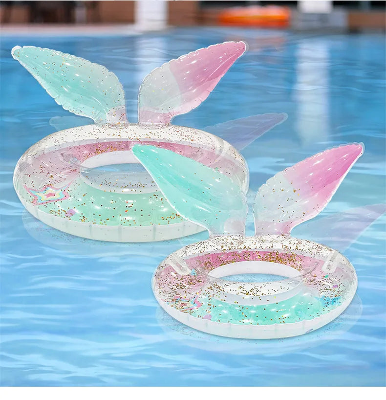 Rooxin Baby Child Swim Tube Inflatable Swimming Seat Ring For Kid Adult Swim Circle Swim Pool Float Water Play Equipment ﻿ - She Vibess By C2P
