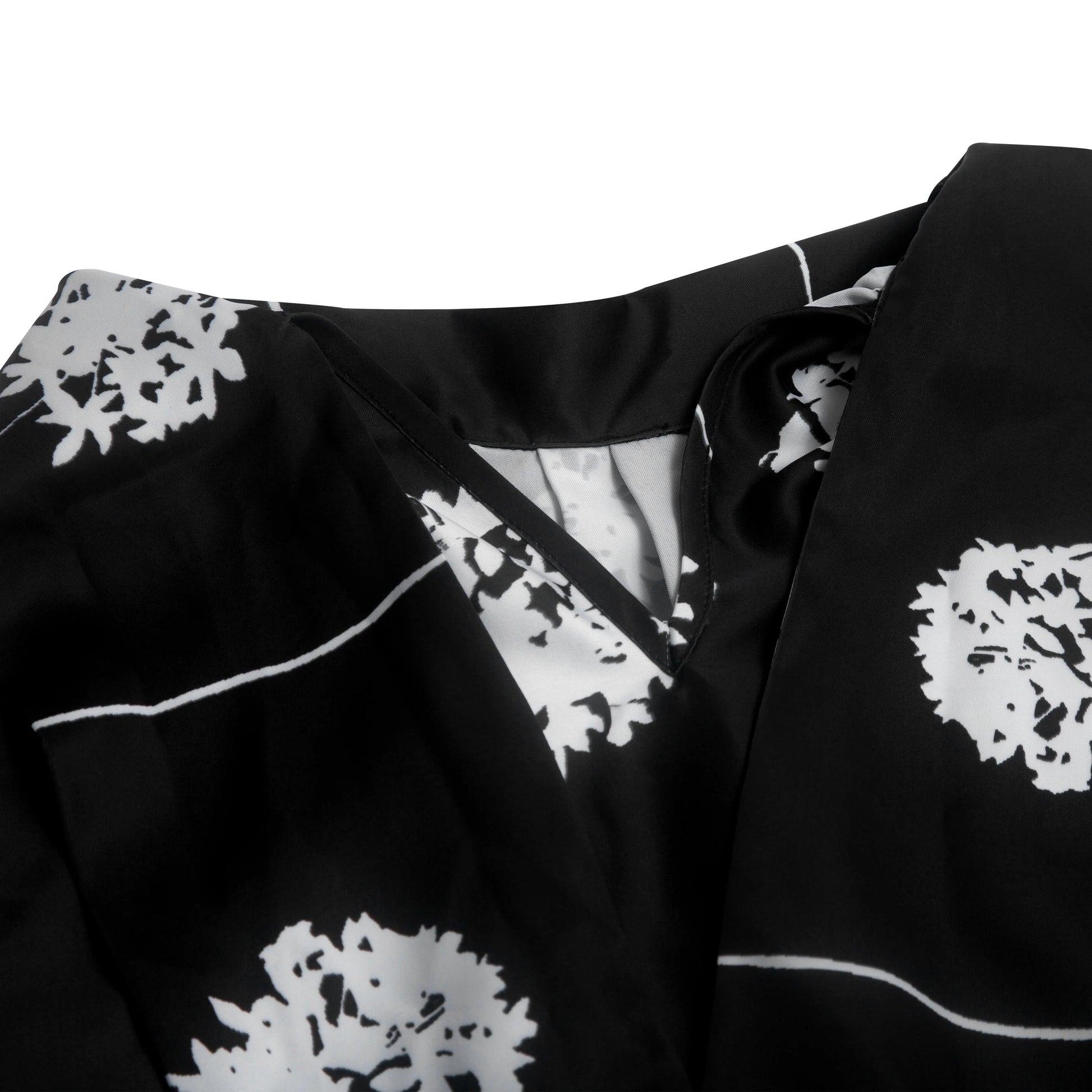 CHCH Women's Long Dress Summer New Black Printed Sexy Hanging Collar Dress Casual Party - She Vibess By C2P