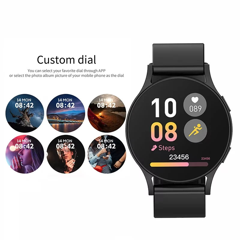 KESHUYOU New Smart Watch 6 Bluetooth Call Sports Health Monitoring Men Smart Watch Gift For Android IOS-that Special Someone. - She Vibess By C2P