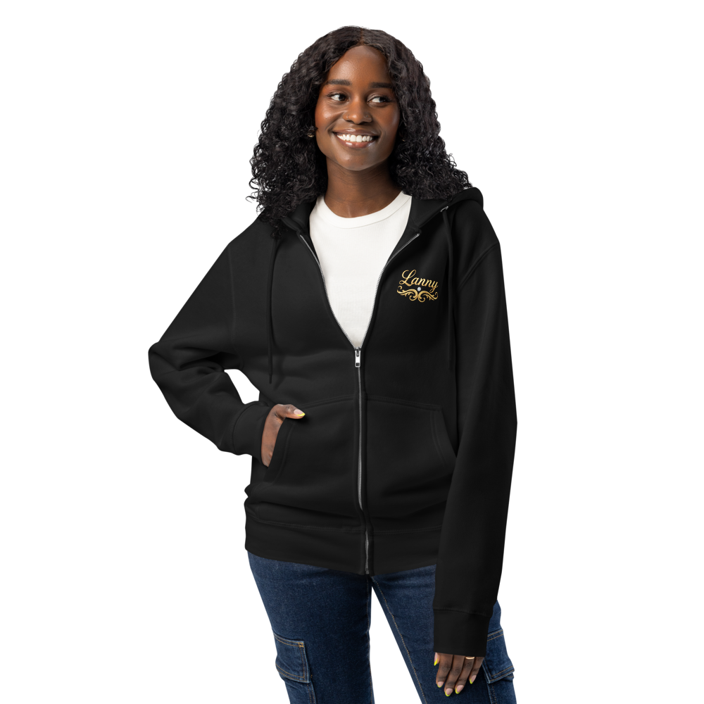 She Vibess by Lanny – Signature Zip Hoodie Designed with women in mind, this premium full-zip hoodie blends softness, comfort, and effortless style. The relaxed fit drapes comfortably while still-