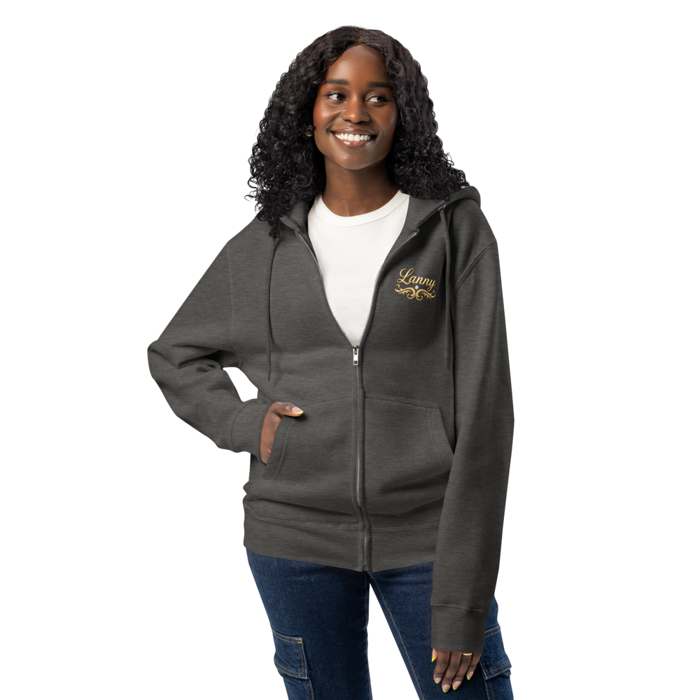 She Vibess by Lanny – Signature Zip Hoodie Designed with women in mind, this premium full-zip hoodie blends softness, comfort, and effortless style. The relaxed fit drapes comfortably while still-