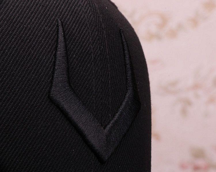 Men 3D Pierced Embroidery Hip Hop Flat Bill Baseball Cap-for that Special Someone. - She Vibess By C2P