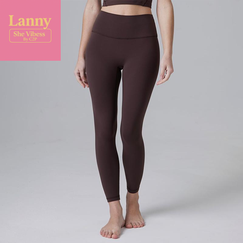 Colorfulkoala Dreamlux No Front Seam Leggings for Women Seamless High Waisted Buttery Soft Yoga Pants with Inner Pocket Tummy Control Sporty Stylish Activewear