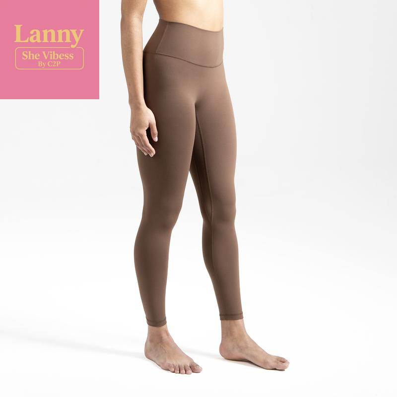 Colorfulkoala Dreamlux No Front Seam Leggings for Women Seamless High Waisted Buttery Soft Yoga Pants with Inner Pocket Tummy Control Sporty Stylish Activewear