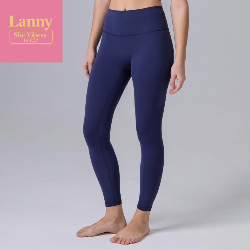 Colorfulkoala Dreamlux No Front Seam Leggings for Women Seamless High Waisted Buttery Soft Yoga Pants with Inner Pocket Tummy Control Sporty Stylish Activewear