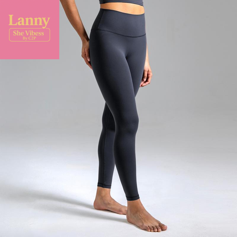 Colorfulkoala Dreamlux No Front Seam Leggings for Women Seamless High Waisted Buttery Soft Yoga Pants with Inner Pocket Tummy Control Sporty Stylish Activewear