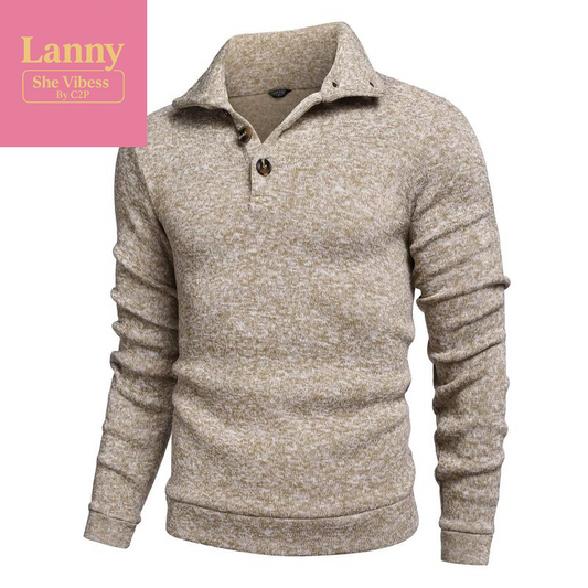 COOFANDY Men'S Casual Slim Fit Pullover Sweater Knitted Thermal Sweatshirt