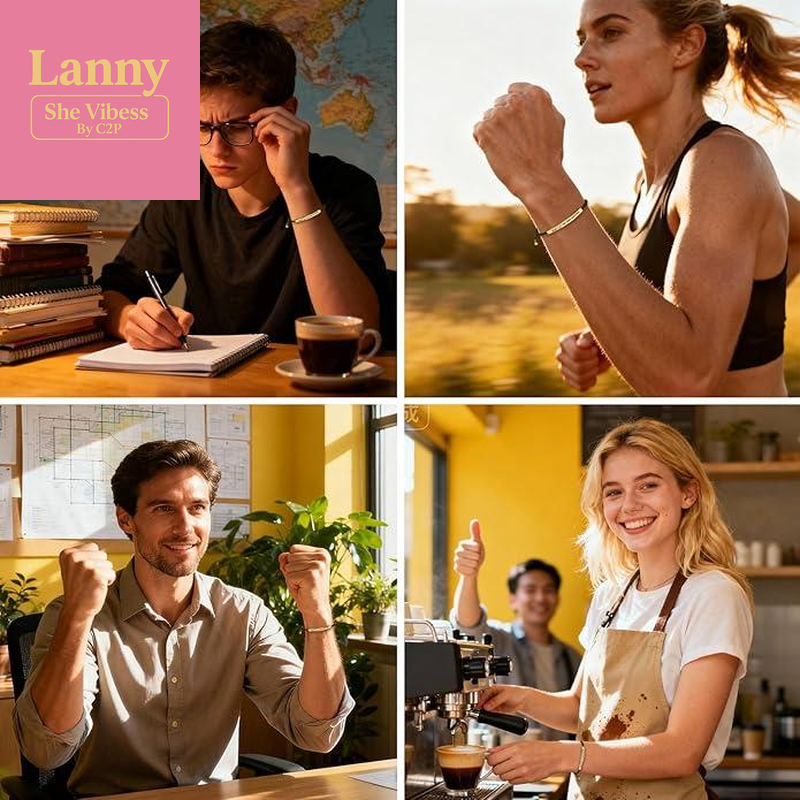 Don'T Let the Hard Days Win Inspire Bracelet Stainless Steel 18K Gold Plated Braided Design with Engraved Message Adjustable up to 10 Motivational Accessory - Inspiring Inspirational Jewelry