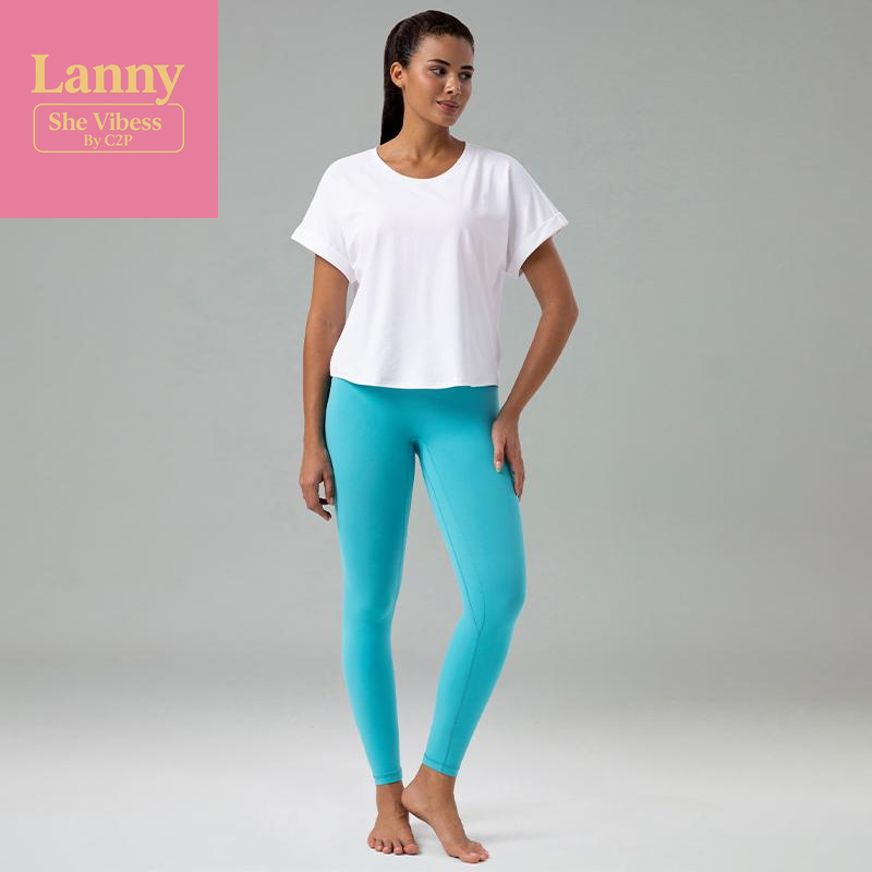 Colorfulkoala Dreamlux No Front Seam Leggings for Women Seamless High Waisted Buttery Soft Yoga Pants with Inner Pocket Tummy Control Sporty Stylish Activewear