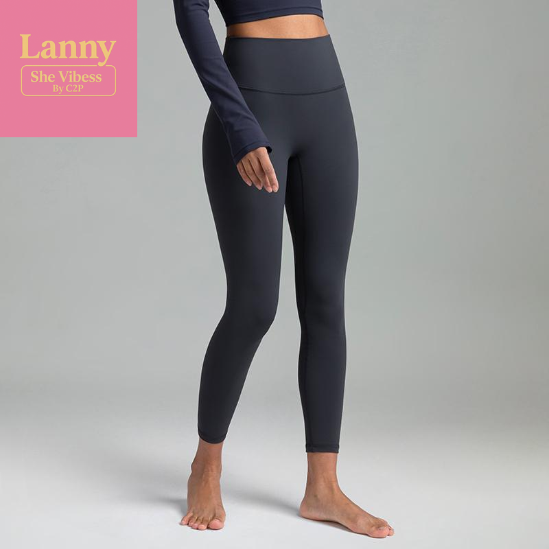 Colorfulkoala Dreamlux No Front Seam Leggings for Women Seamless High Waisted Buttery Soft Yoga Pants with Inner Pocket Tummy Control Sporty Stylish Activewear