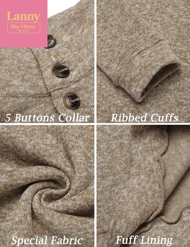 COOFANDY Men'S Casual Slim Fit Pullover Sweater Knitted Thermal Sweatshirt