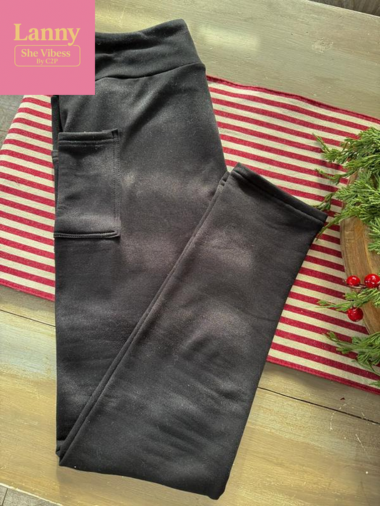 Fleece Pocket Leggings